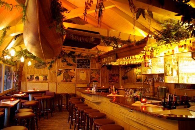 Just one of the many rooms at Kon Tiki.