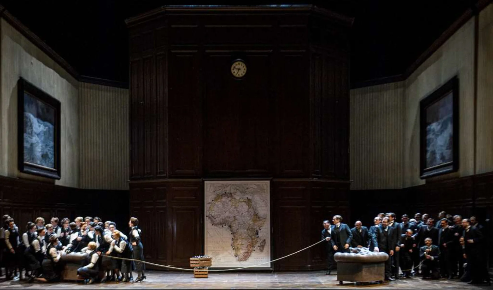 the stage