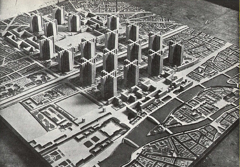 Het Plan Voisin, Parijs van Le Corbusier