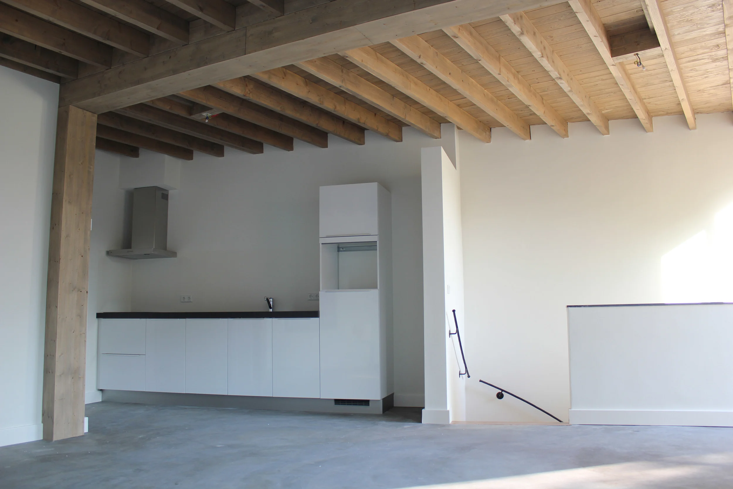  Keuken van het bovenste appartement 