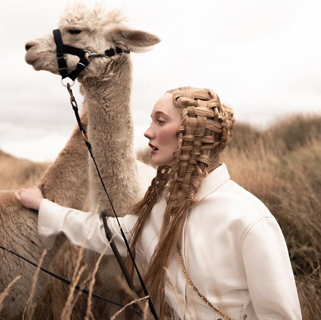 Happy 2020! Here&rsquo;s one of my favourites from last year - a really beautiful shoot shot by the incredible @stellamorais_ 🦙

Team:
Nomadic winter for @creativeheadmag in collaboration with @babylissprouk -
Art director and photography @stellamor