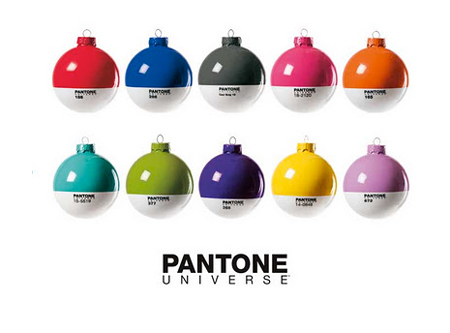 Holiday Pantone Ornaments