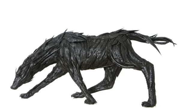 Sculptures from Recycled Tires—Yong Ho Ji