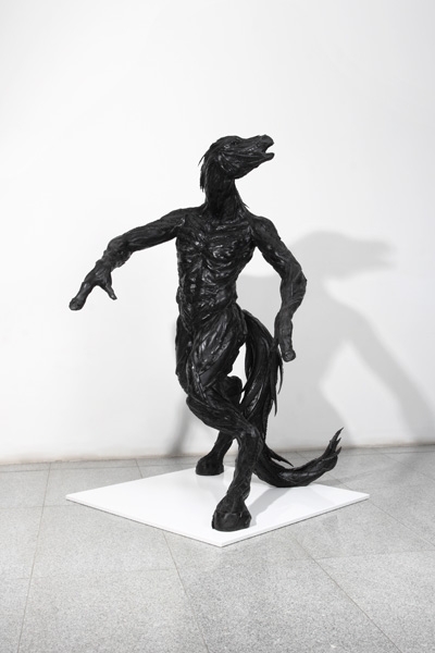 Sculptures from Recycled Tires—Yong Ho Ji