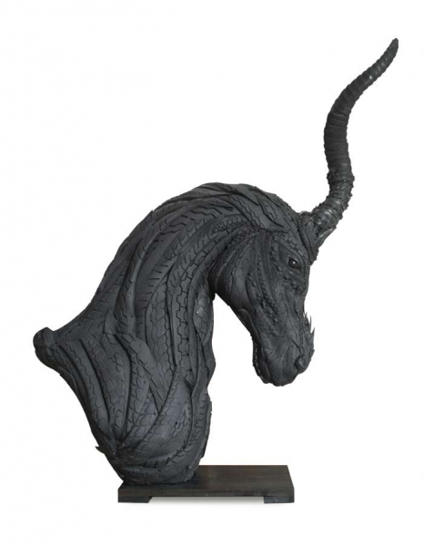 Sculptures from Recycled Tires—Yong Ho Ji