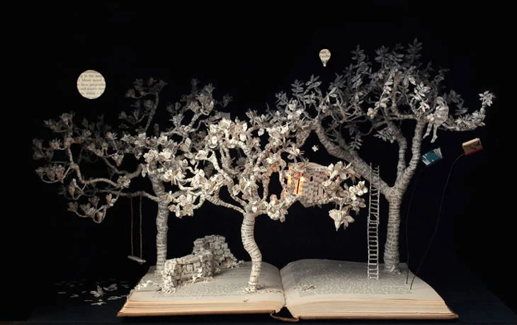 Gorgeous Book Carvings of Su Blackwell