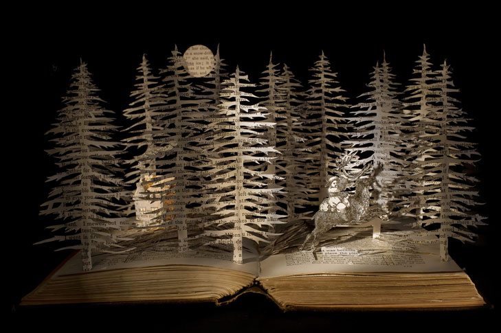 Gorgeous Book Carvings of Su Blackwell