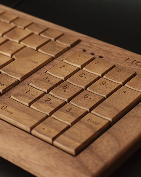 Wooden Keyboard, Hacoa