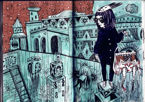 Talented Sketching in Moleskines