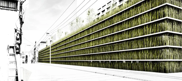 Shinjuku Green Parking Design