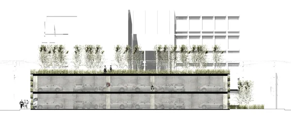 Shinjuku Green Parking Design