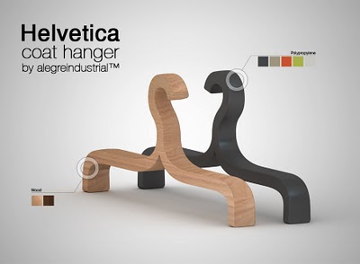 Helvetica Hangers