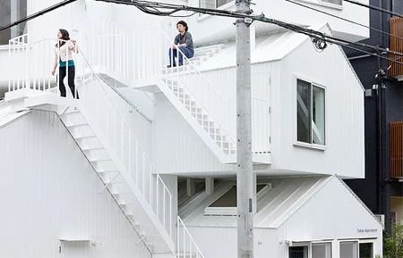 Tokyo Apartments from Stacked Houses