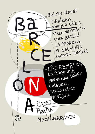 Barcelona through 15 Typography, Illustration Journeys