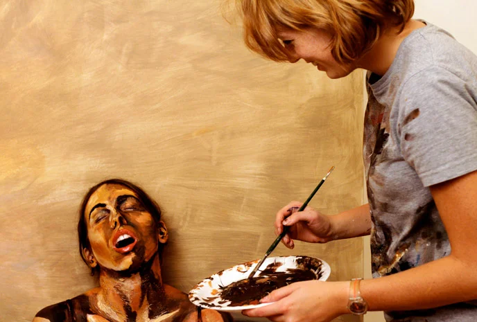 Outrageous Trompe L'Oeil (or Mixed Media) Installations by Alexa Meade