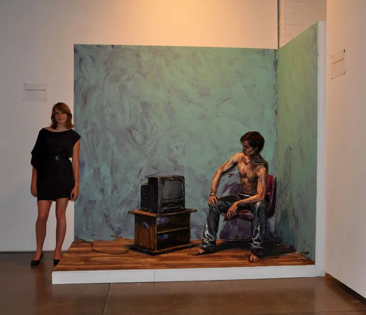 Outrageous Trompe L'Oeil (or Mixed Media) Installations by Alexa Meade