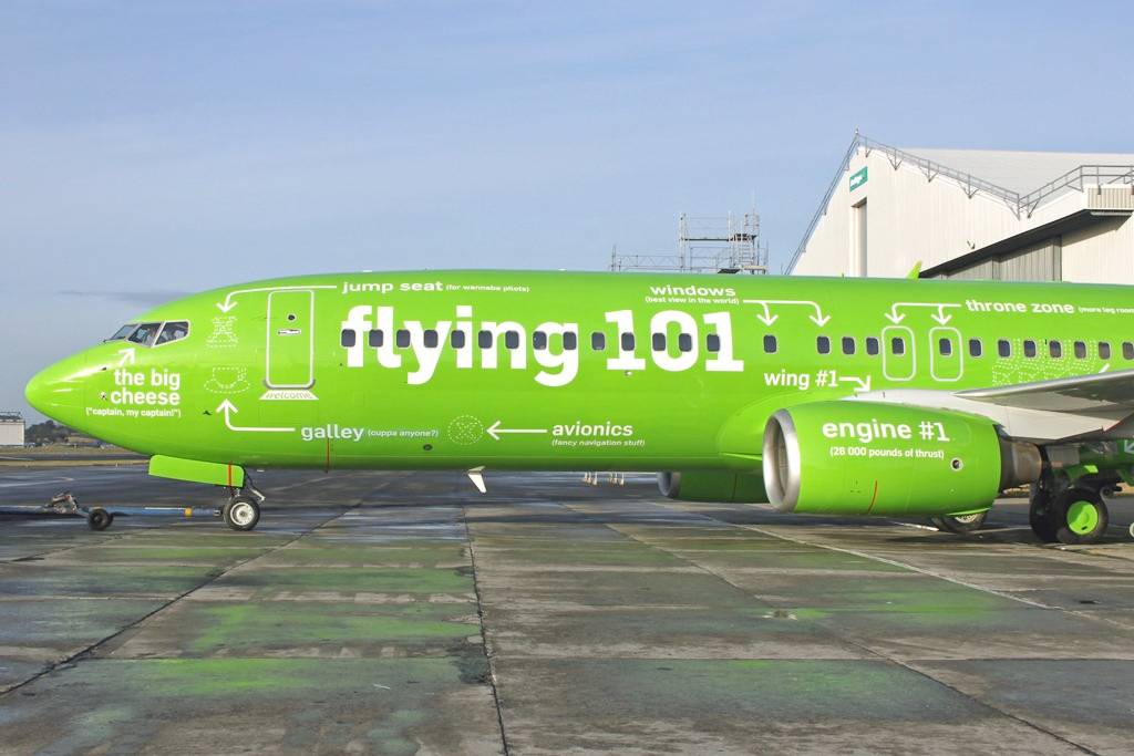 Branding: Funny airline brands with humor, from plane design to crew attitude.