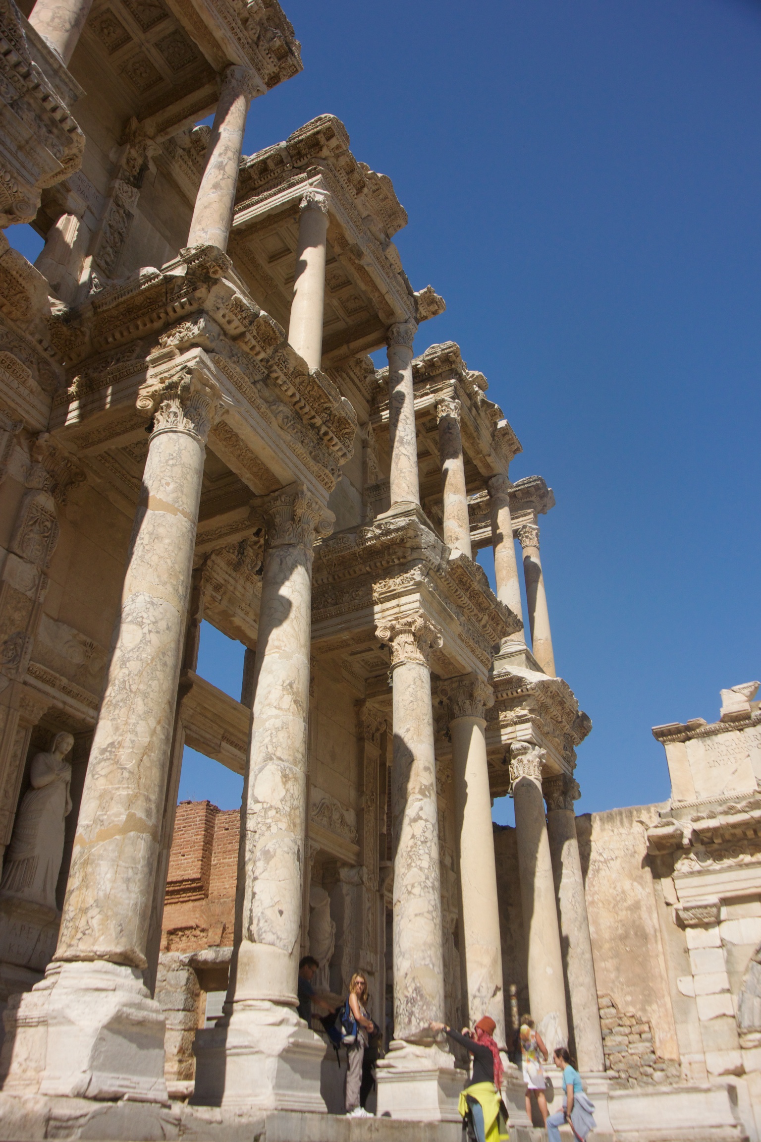 Celsus Library facade