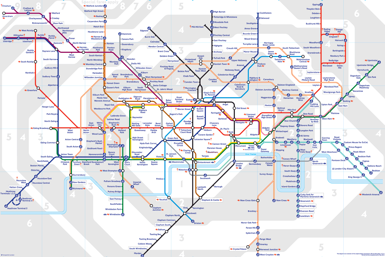 Exhibit A: The Map of the Underground. You are here....or there. Beats me. 