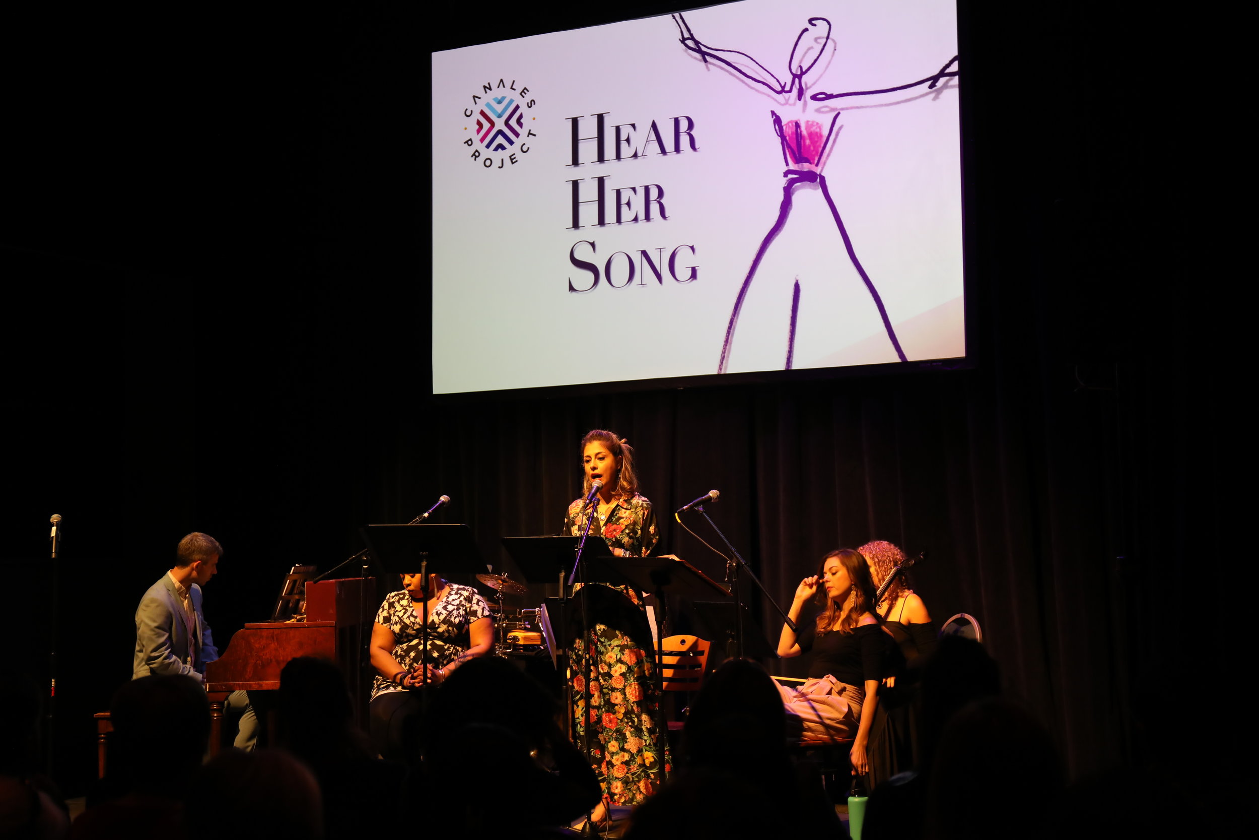 performing in the West Coast premiere of The Canales Project’s “Hear Her Song” at Hammer Theatre Center in San José, CA
