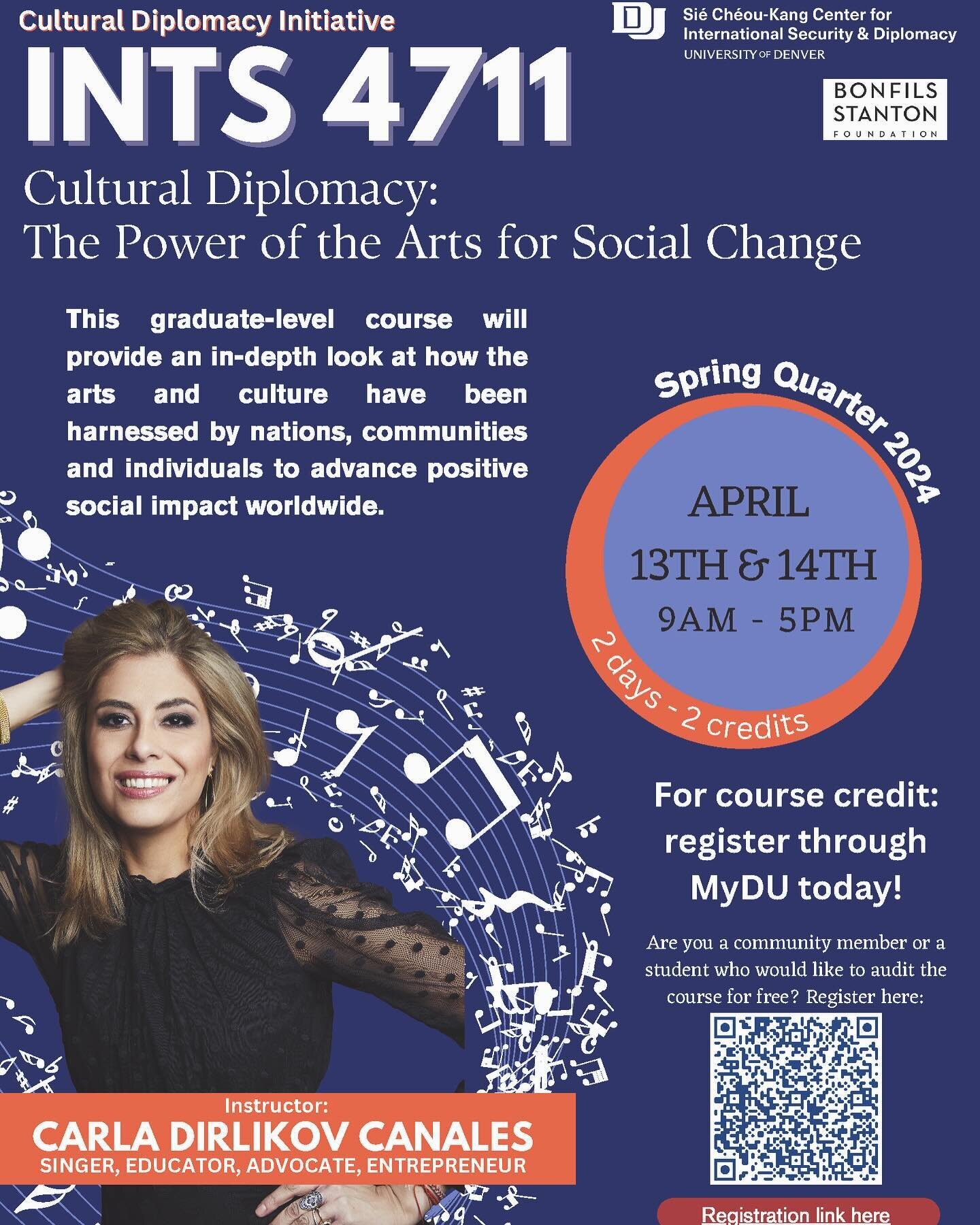 Looking forward to being back in Denver!  I&rsquo;m honored to have the opportunity to teach a course on my favorite topic at the @thejosefkorbelschool of International  Affairs.  This course is offered for credit and is also open to the public. Can&