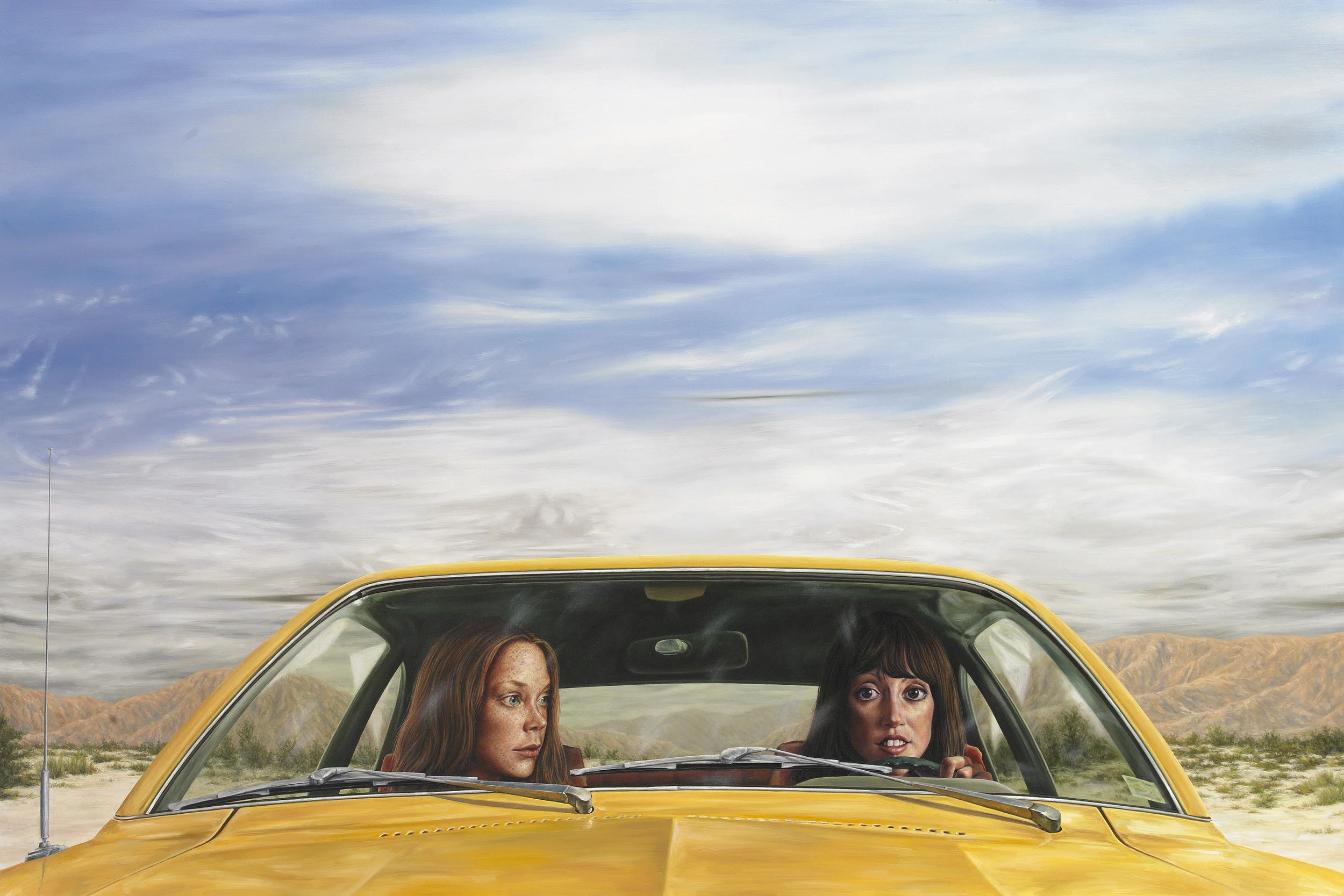 1973 Ford Pinto with Tanguy Sky (3 Women)