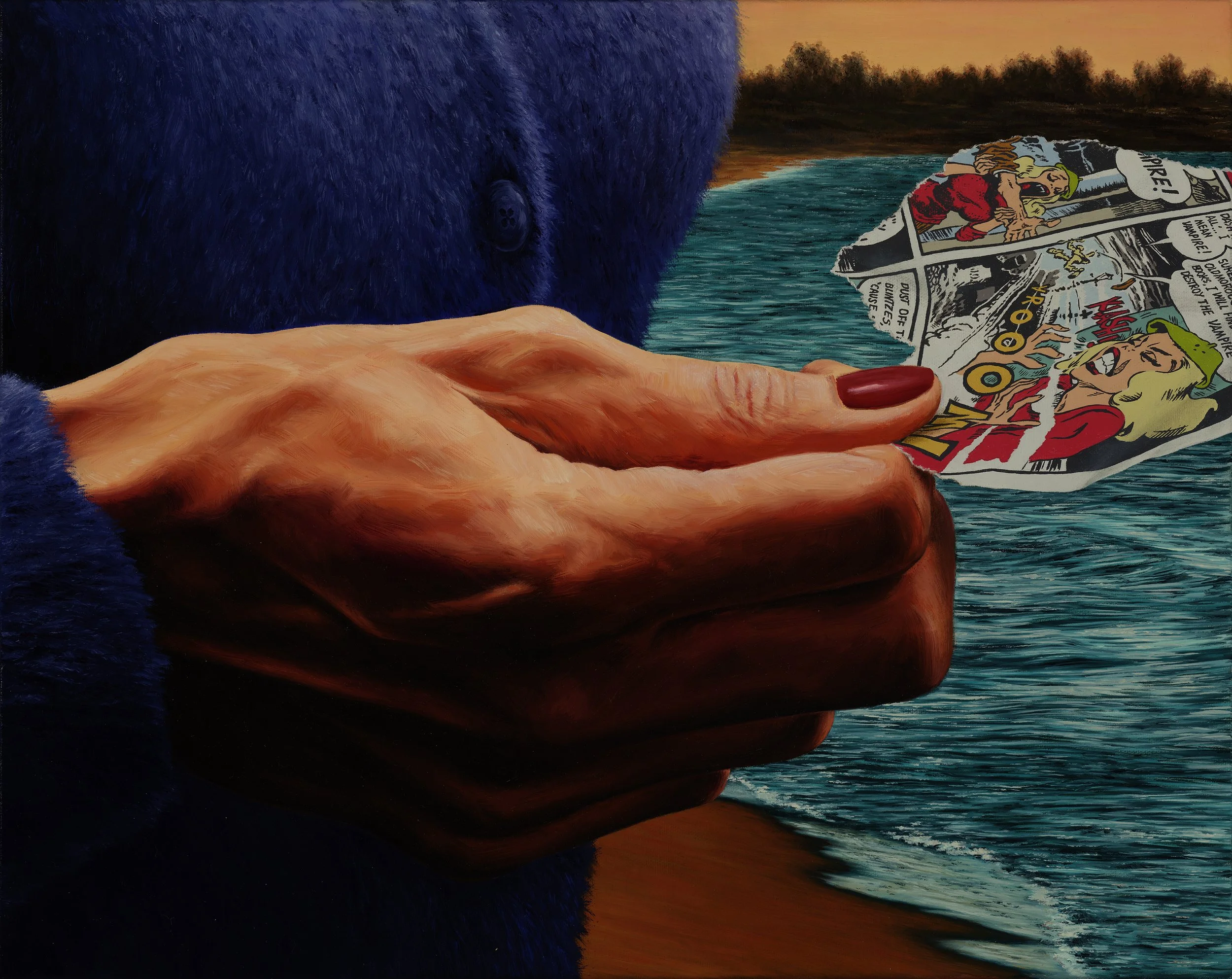 Innocents [for Wally] • 2026, oil, 16 x 20" 