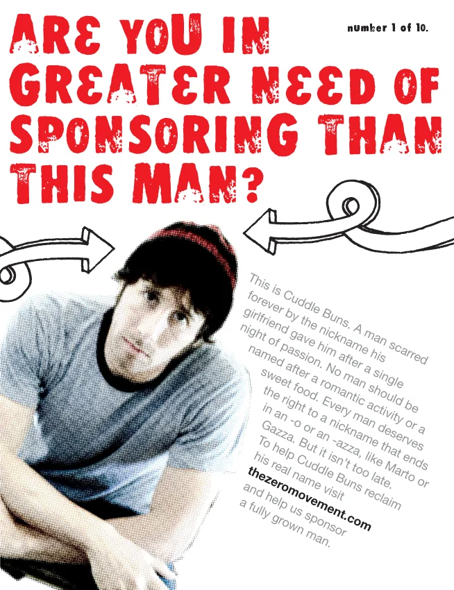Sponsor A Fully Grown Man