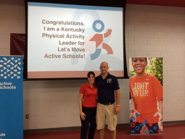 Jamie Sparks and I were the trainers for the first #KYPAL training in Kentucky!