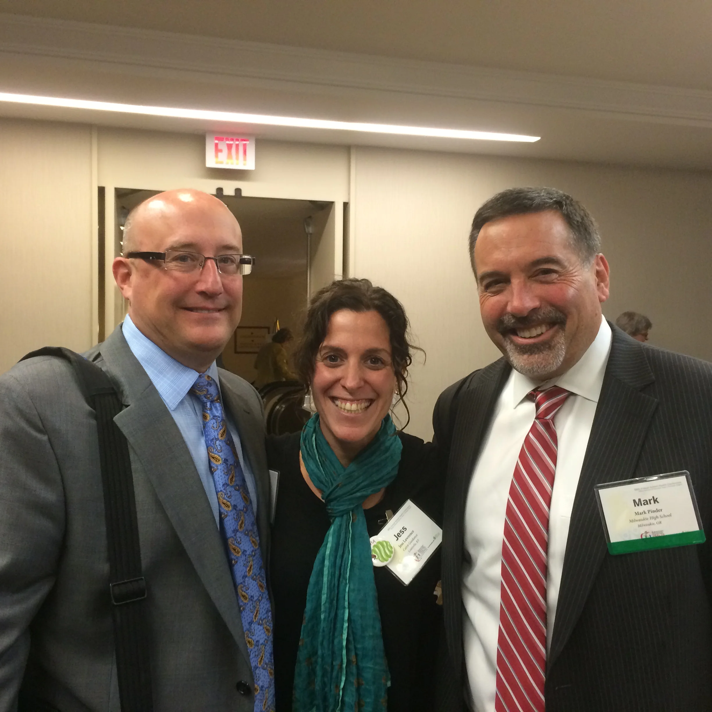 Michael Ralls, Mark Pinder and me.