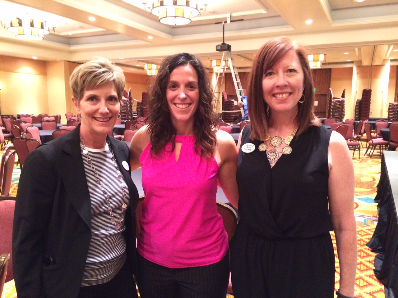 Joan Brucha, VP at RMC Health, myself and Sharon Murray, President & CEO of RMC Health