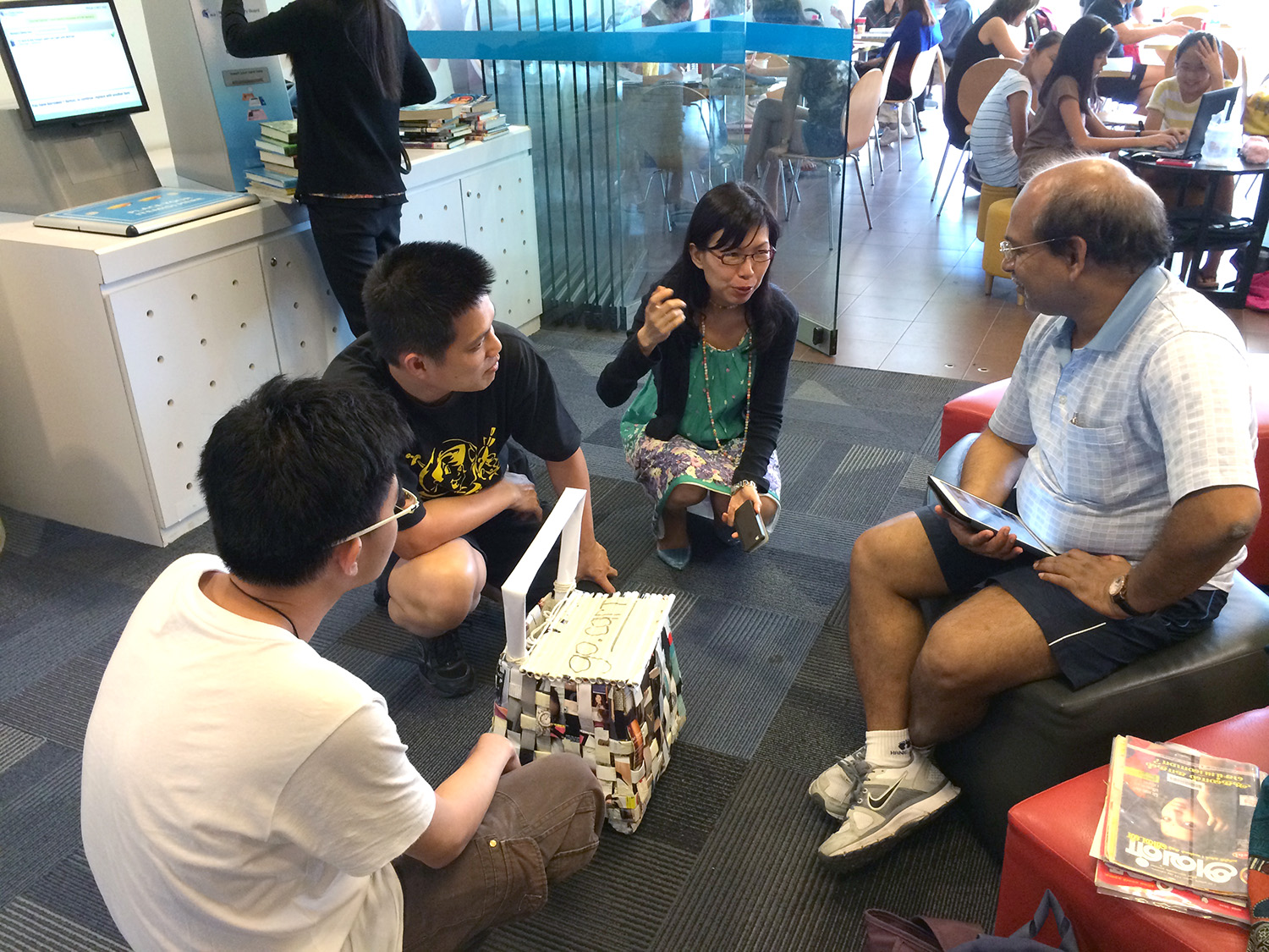 'Live' testing with users - many thoughtful feedback obtained
