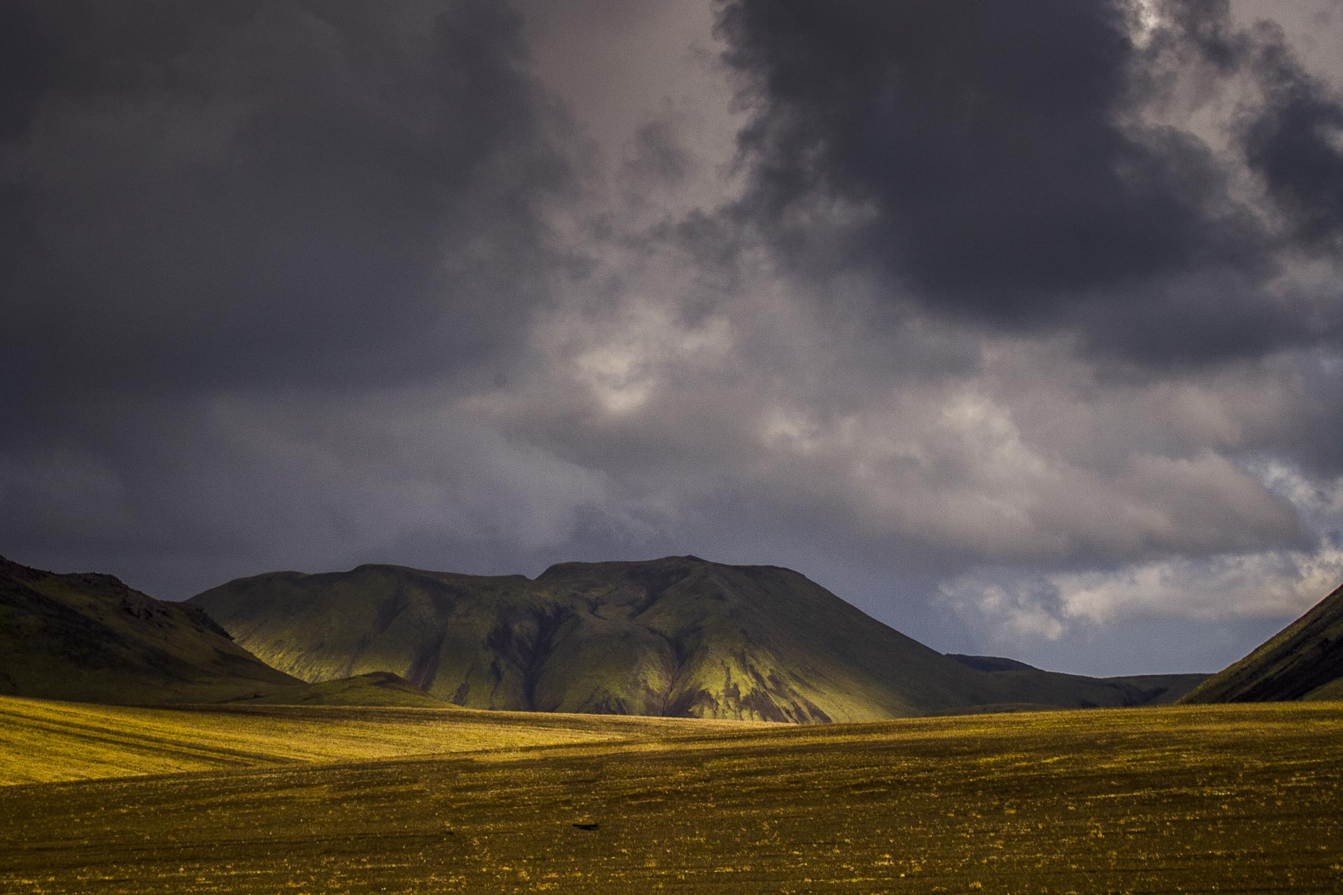 Paysage Fjallabak, Suðurland, Islande