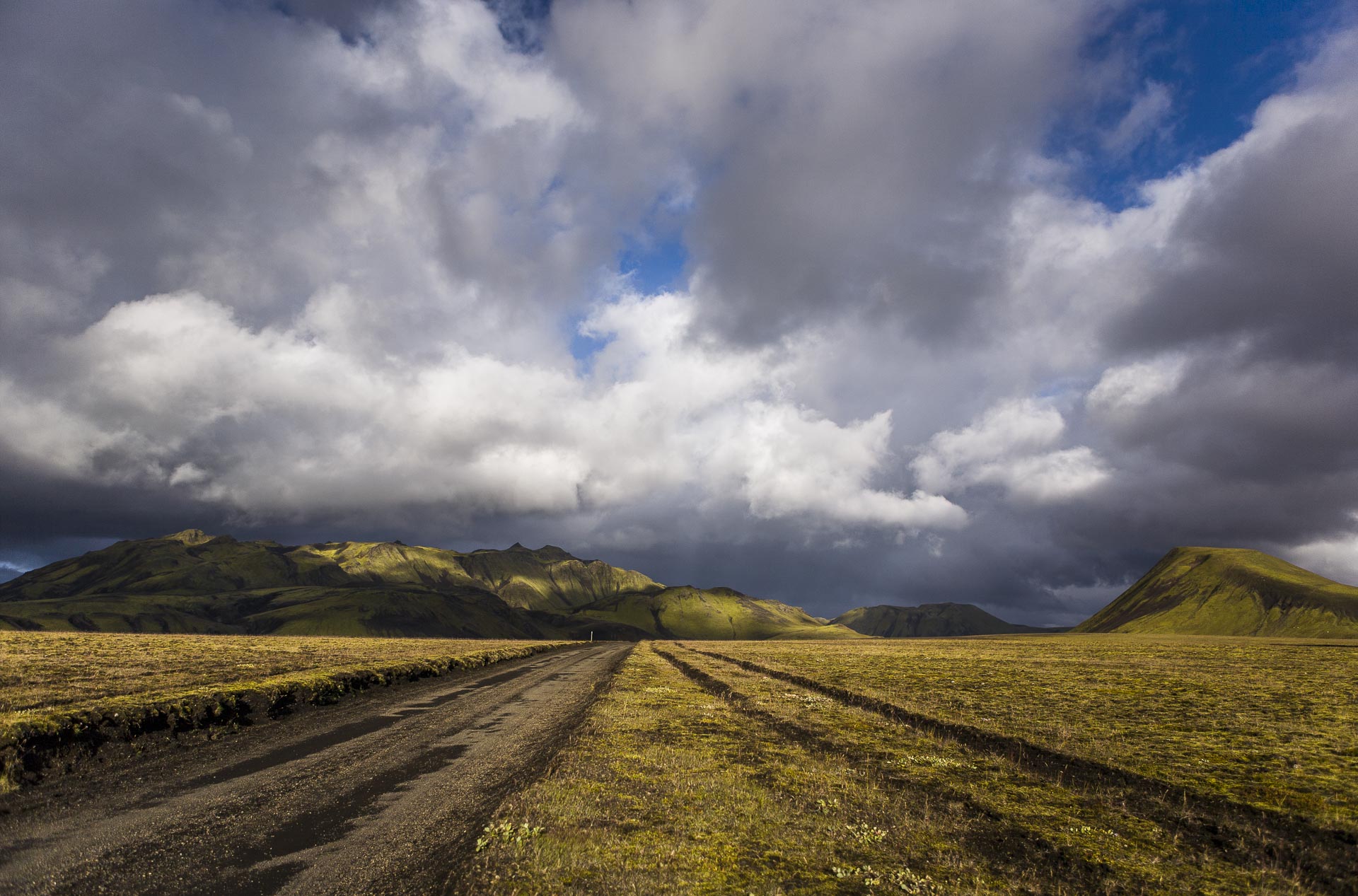 Paysage Fjallabak, Suðurland, Islande