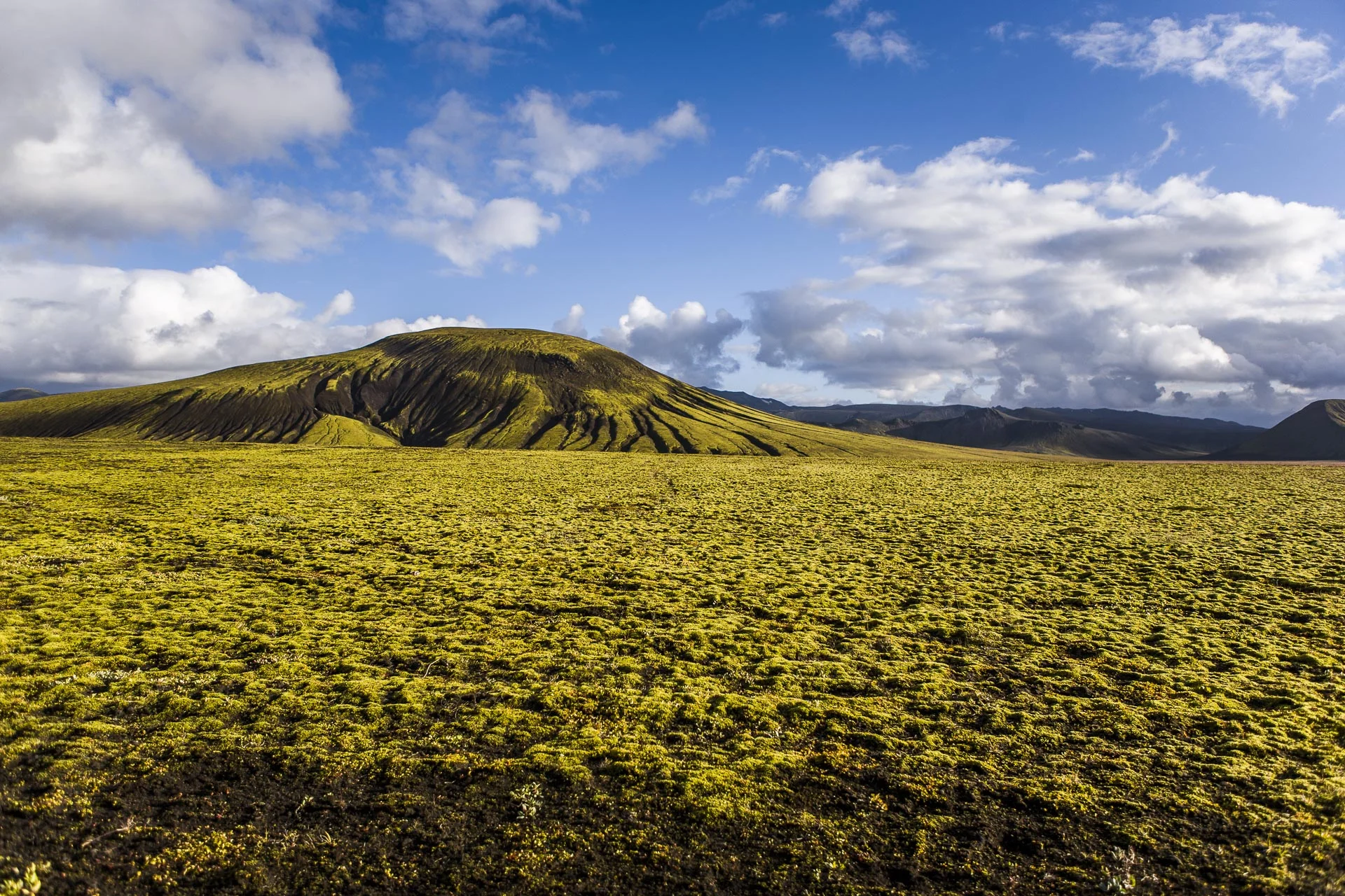 Paysage Fjallabak, Suðurland, Islande