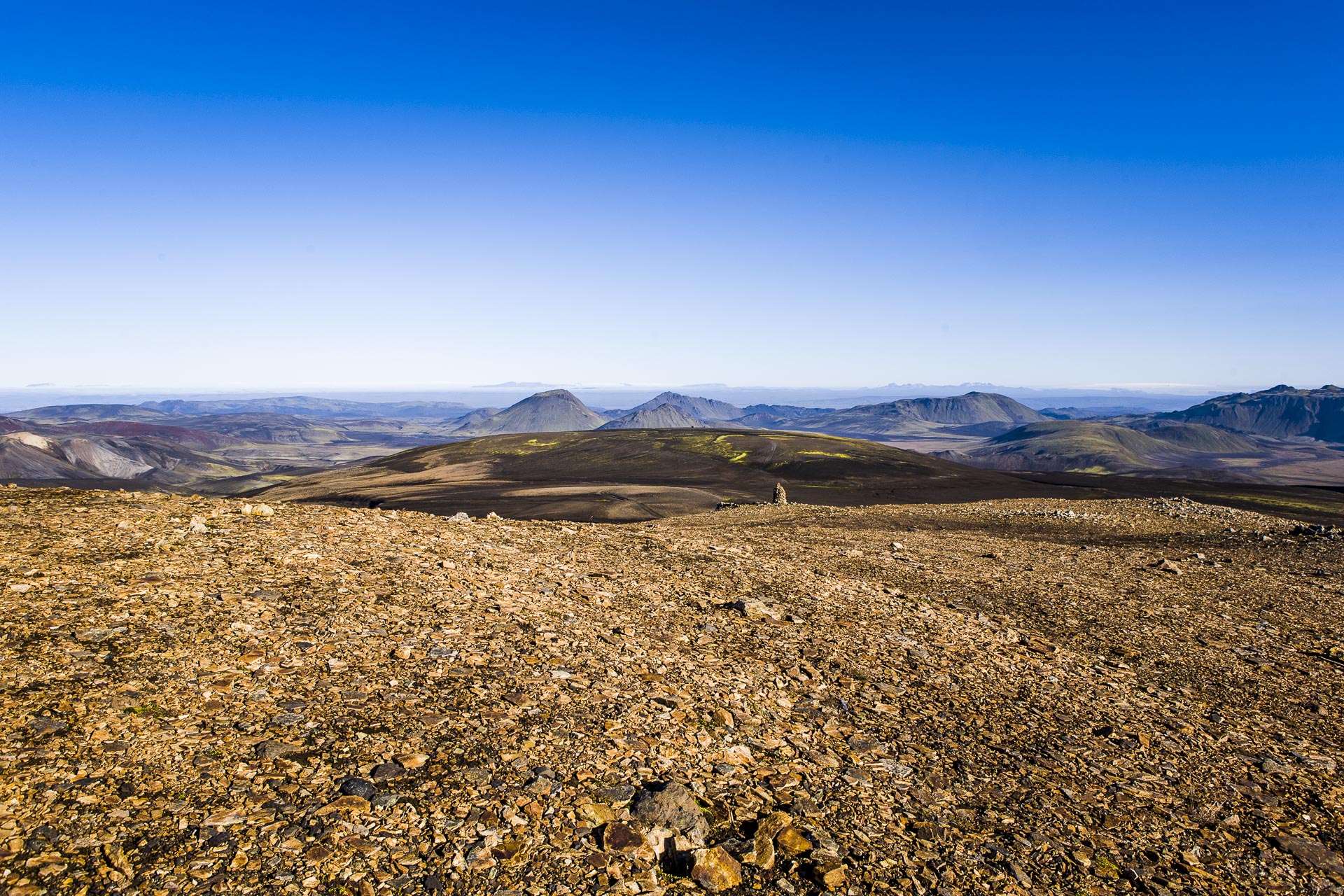 Paysage Fjallabak, Suðurland, Islande