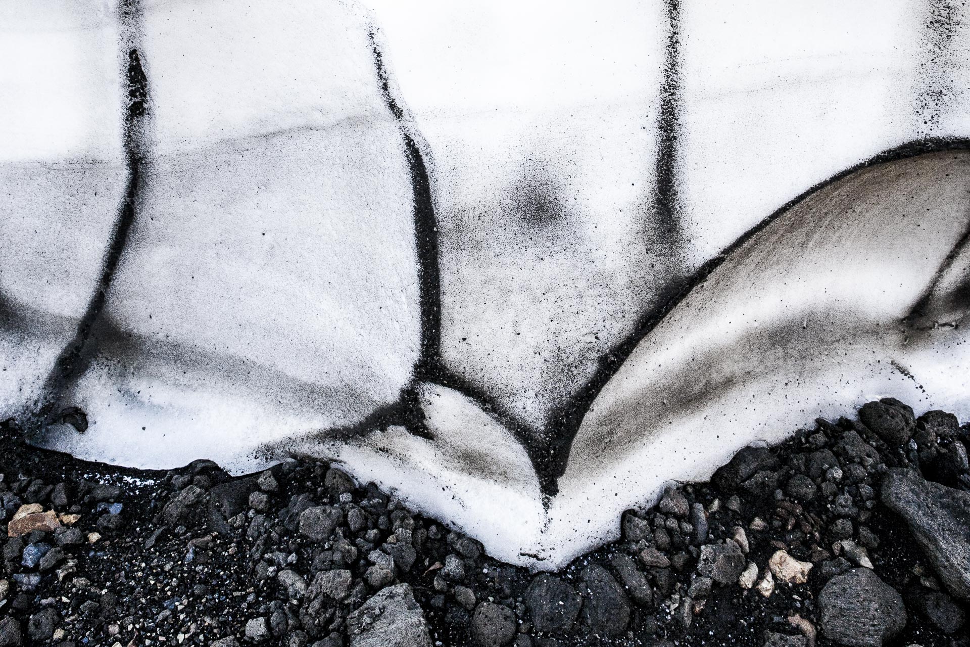 glace,  Landmannalaugar, Suðurland, Islande