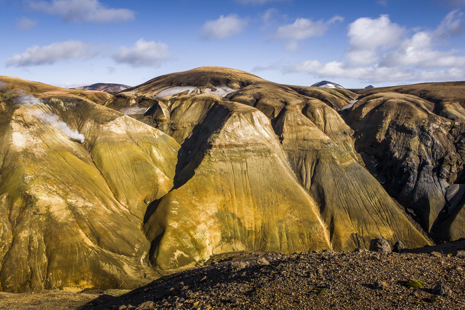 Paysage Landmannalaugar, Suðurland, Islande