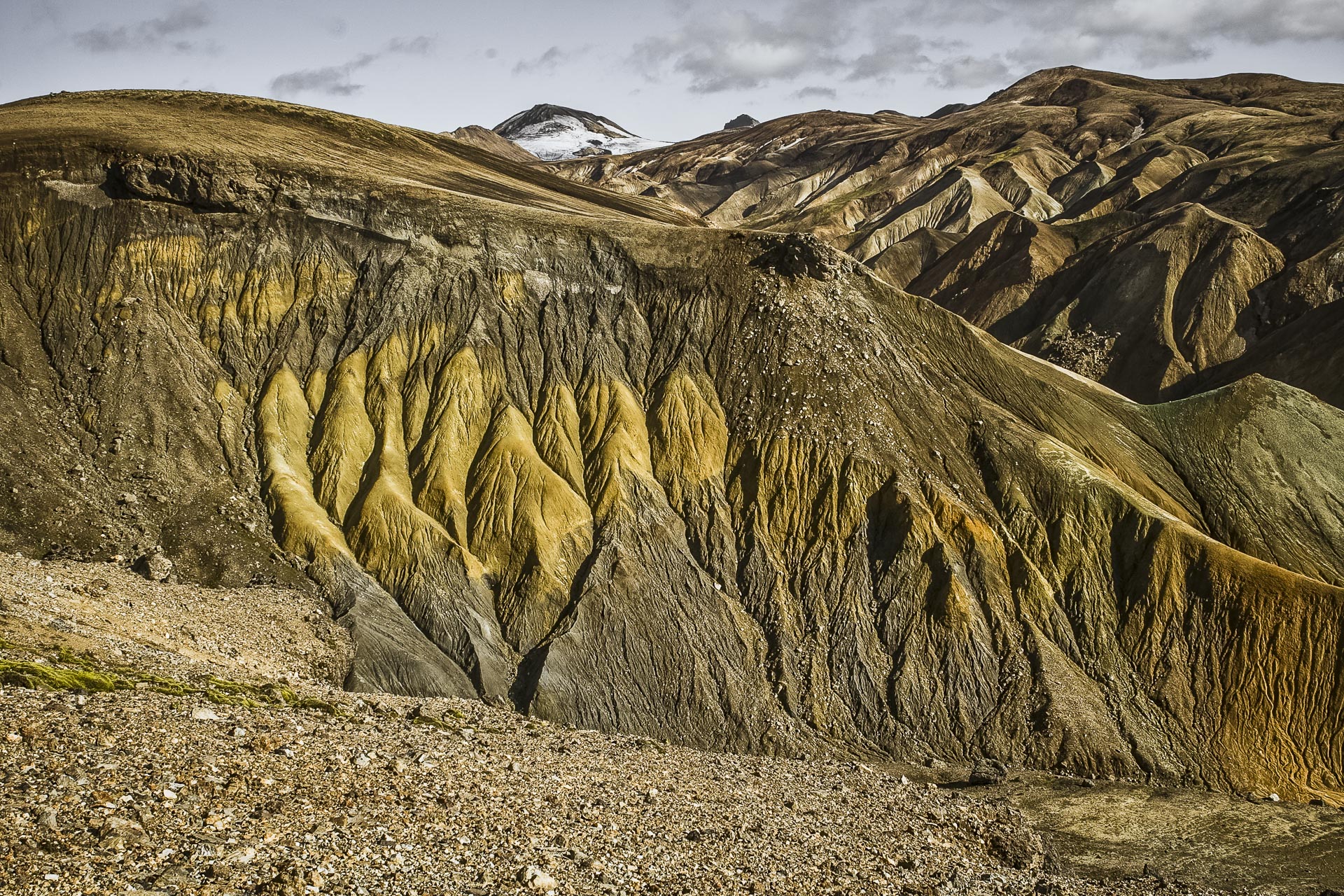 Paysage Landmannalaugar, Suðurland, Islande