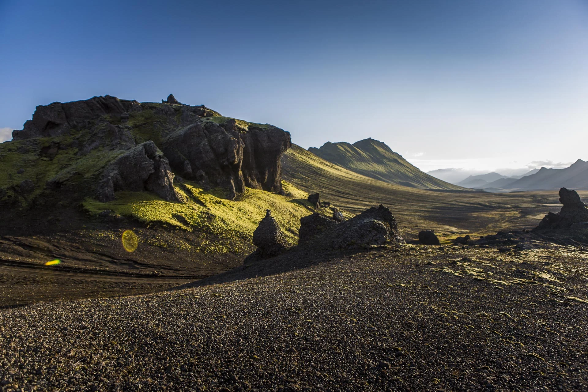 Paysage Hrafntinnusker - Islande