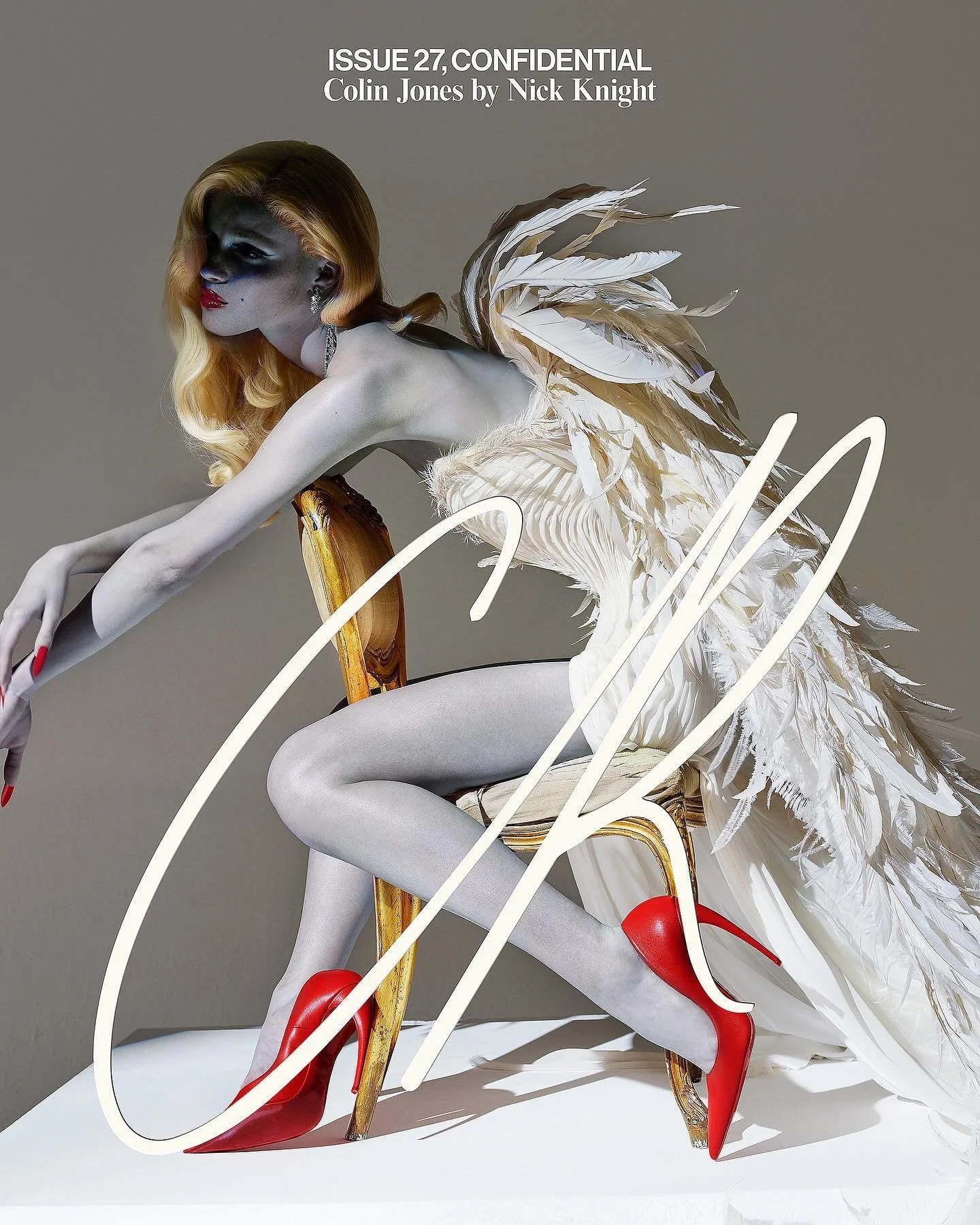 Incredible images. Incredible people. @nick_knight and @matieresfecales wanted to create their own take on an atelier and this is what we created together. I love it. Also, I could watch Nick photograph @col.thedoll all day 🩷 bravo 👏🏻 
Set design 