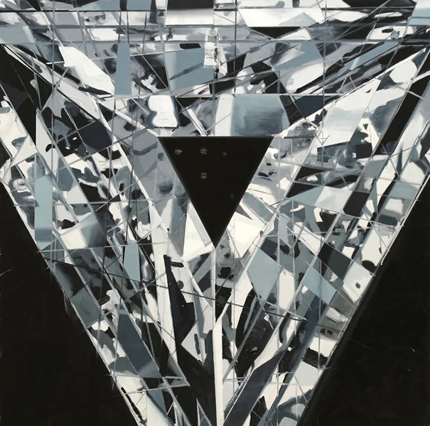   ​Constant Arrival , 60" x 60", 2006 