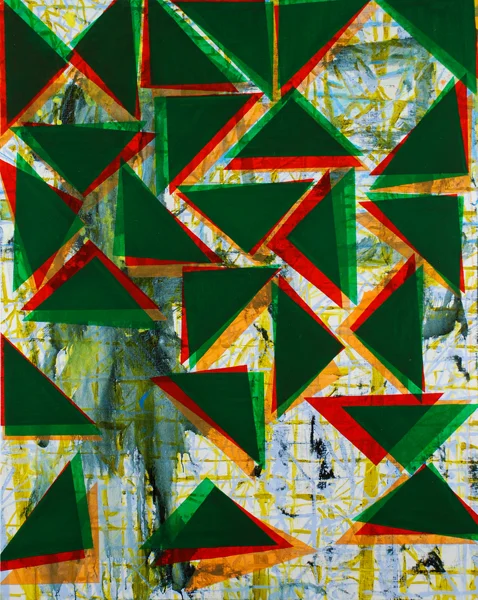   ​Logic Tells , 60" x 48", 2010 