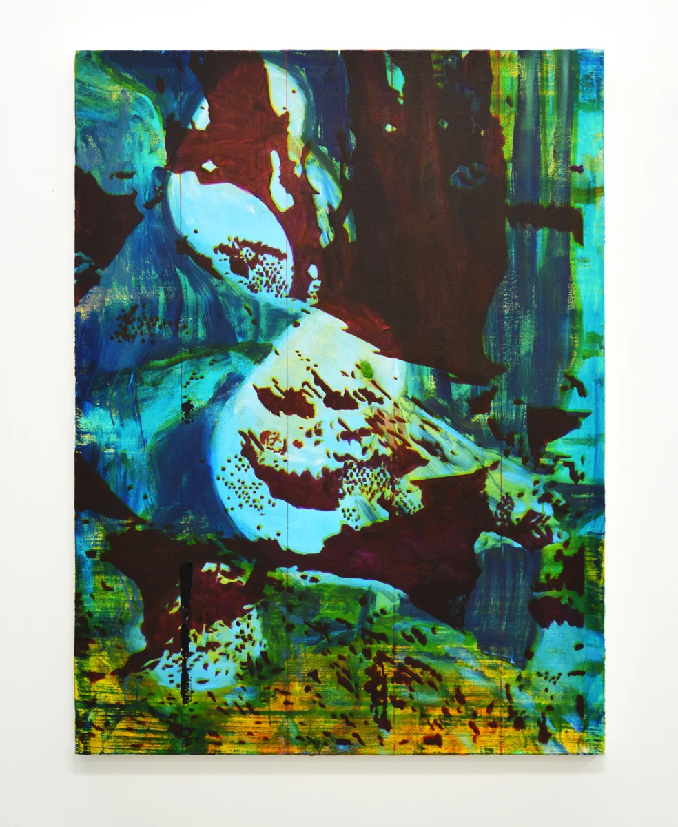   Space That Separates , oil on canvas, 40" x 30", 2014. 