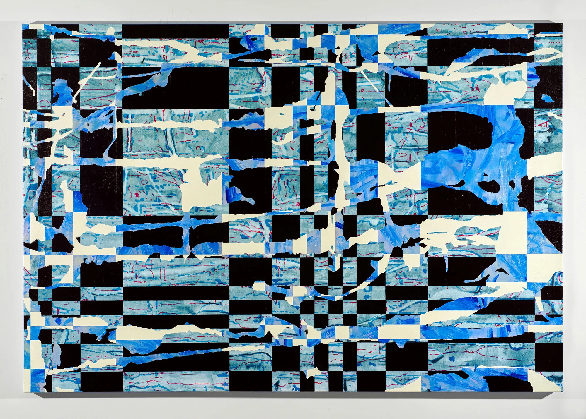   Wild Braid , oil on linen, 76” x 52”, 2018. 