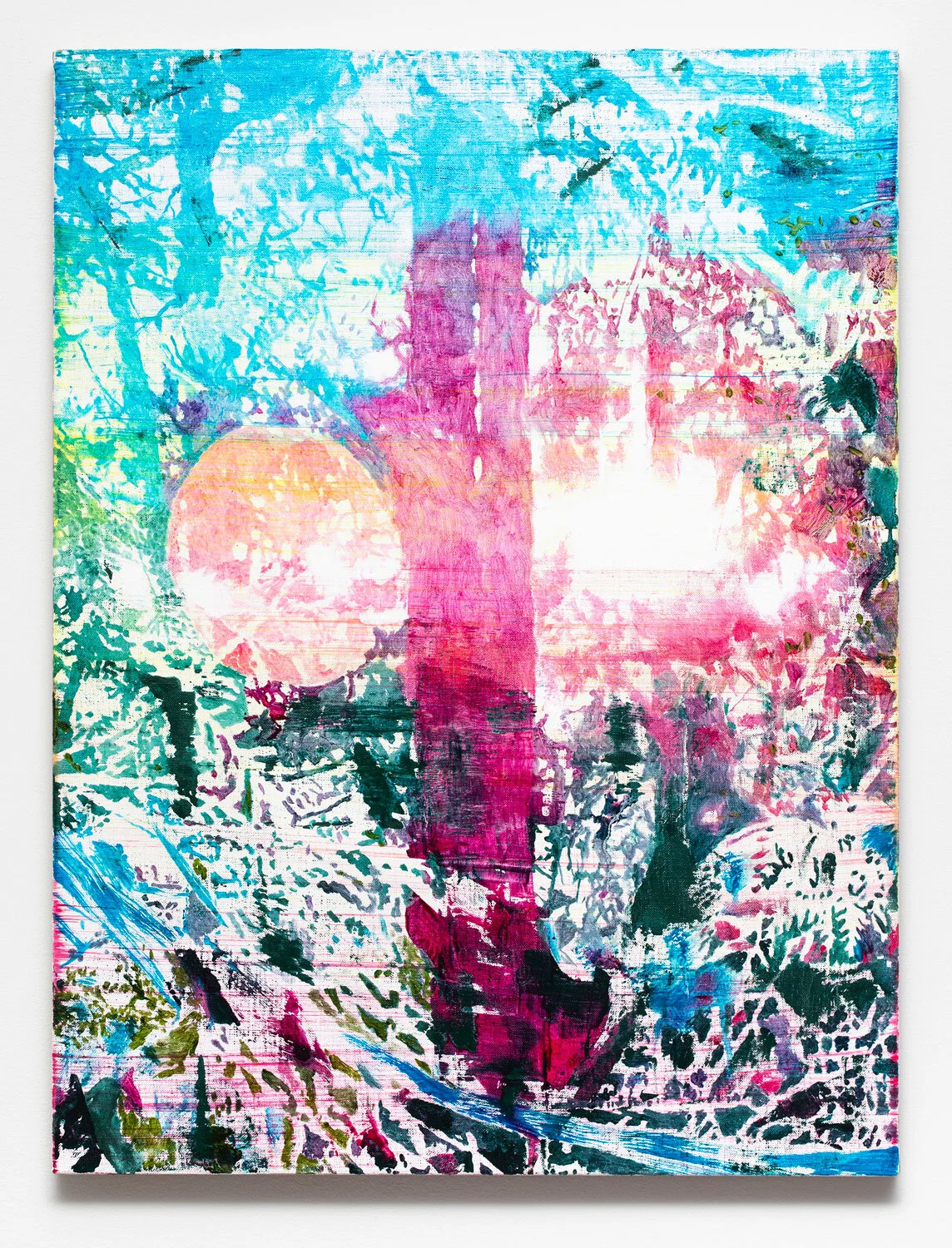   Stealing Time , oil on linen, 24”x 18”, 2018. 