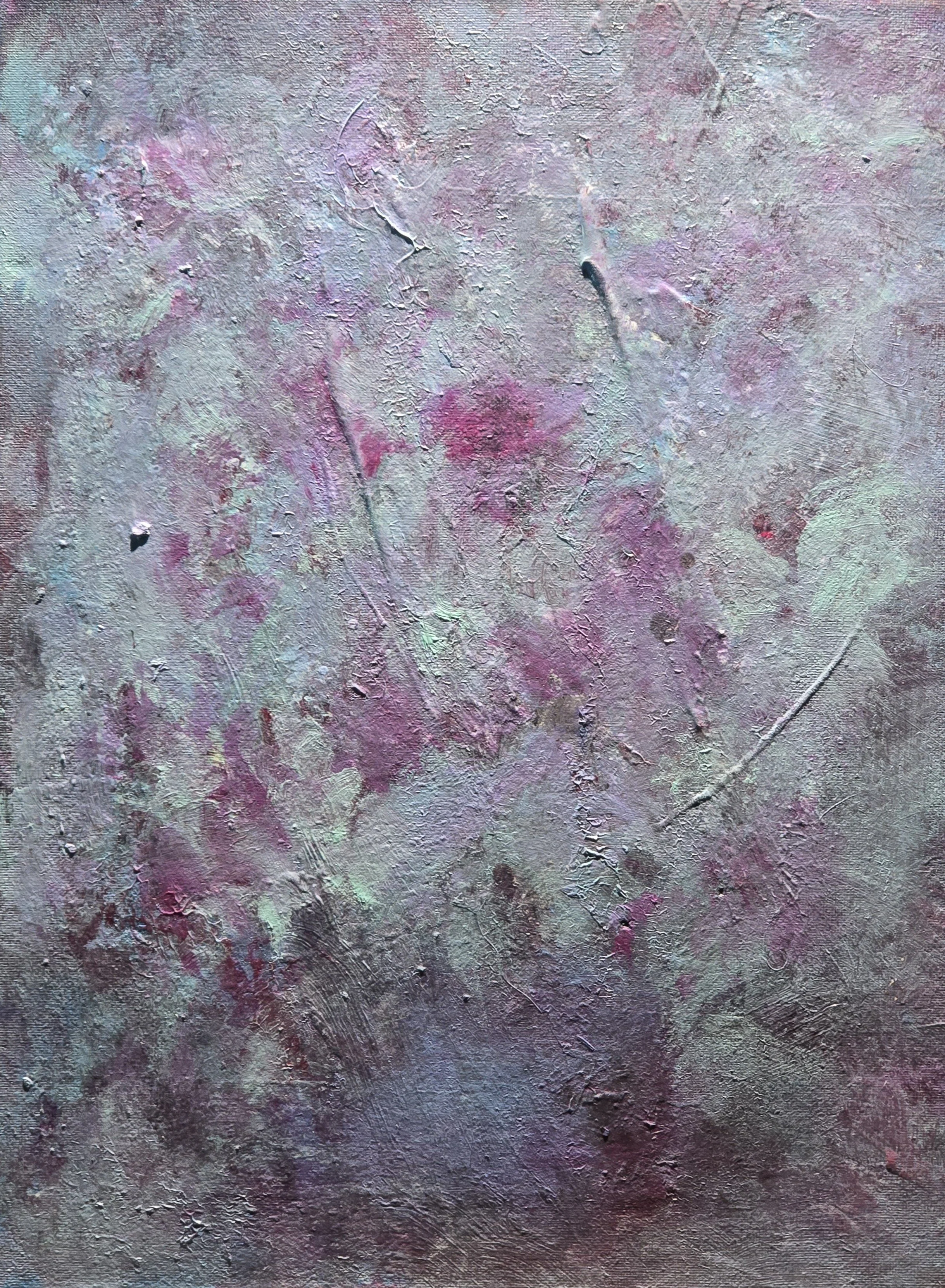 Blue Haze Vase, 16x12, Acrylic ($500)