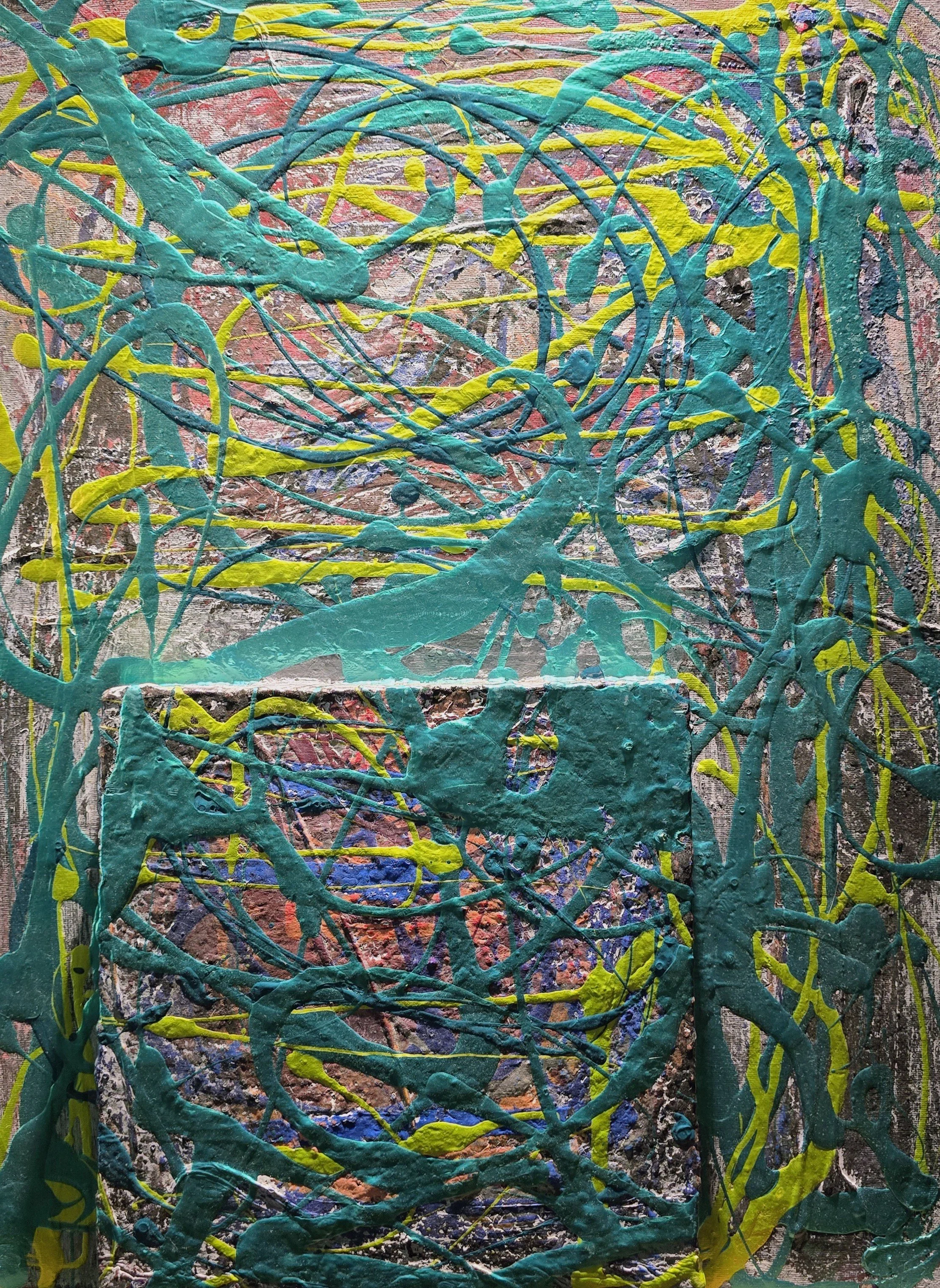 Boxed Up, 24x18, Acrylic ($750)