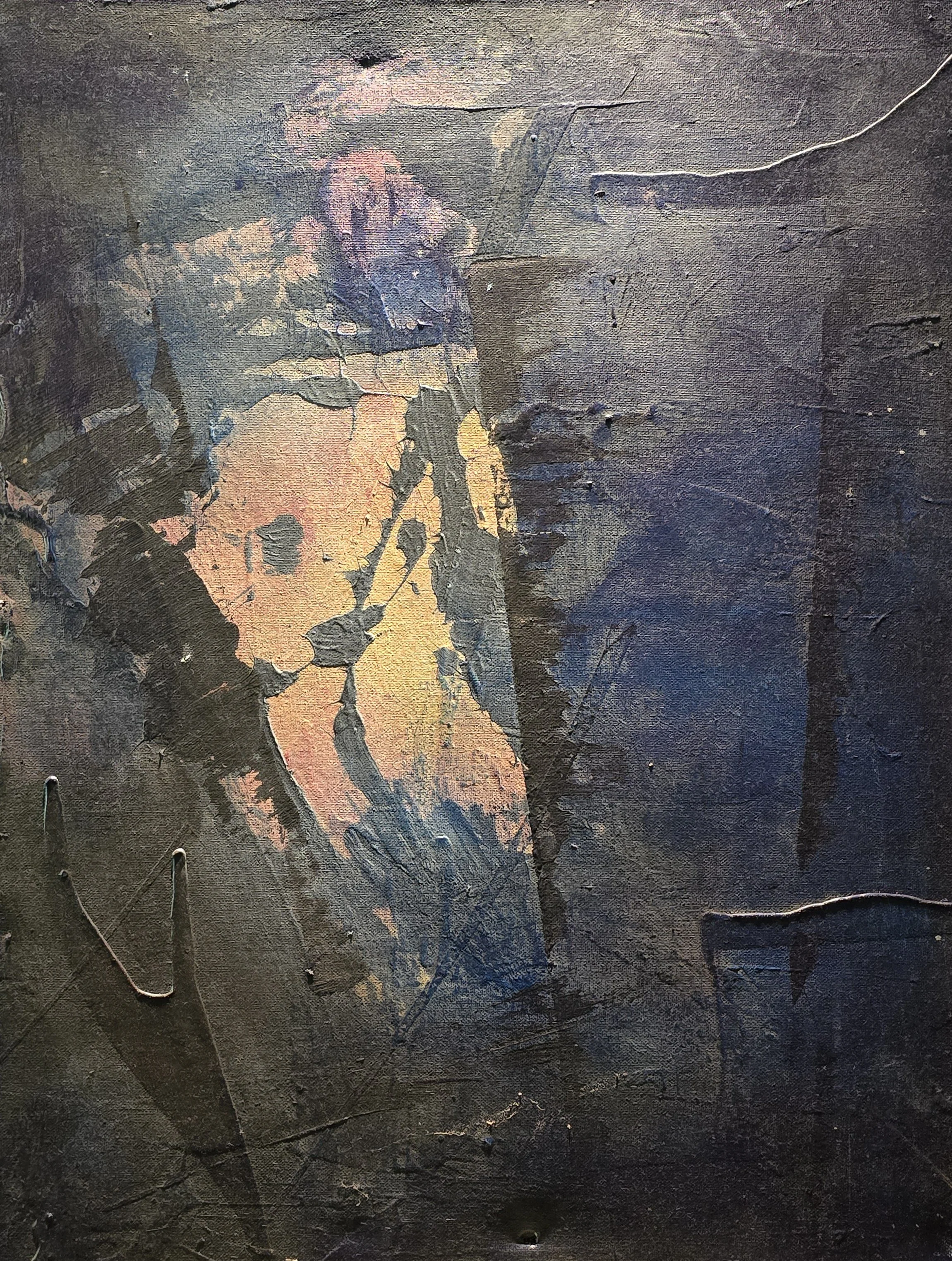 Deep Thoughts, 24x18, Acrylic ($750)