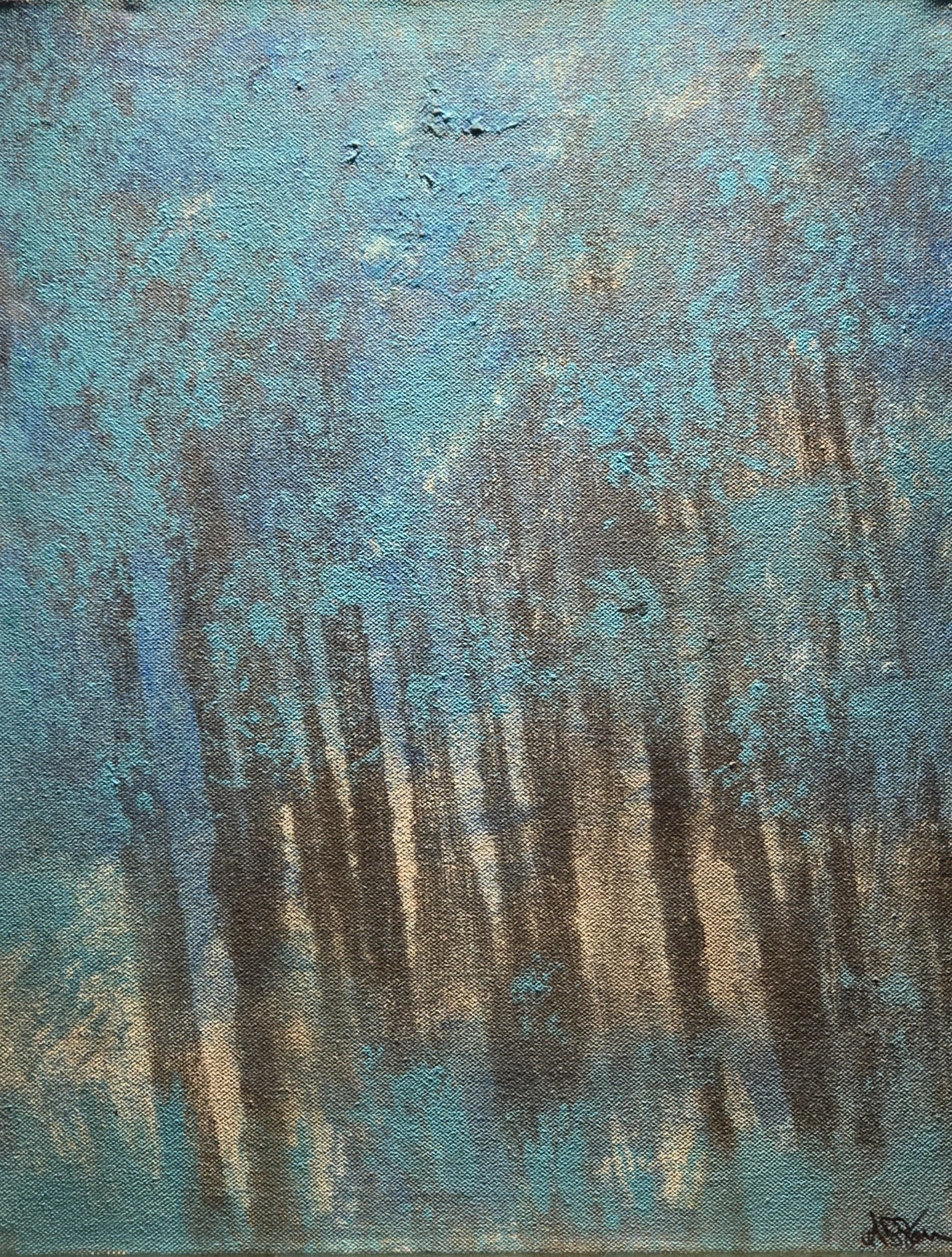 Evening Woods, 20x16, Acrylic ($550)